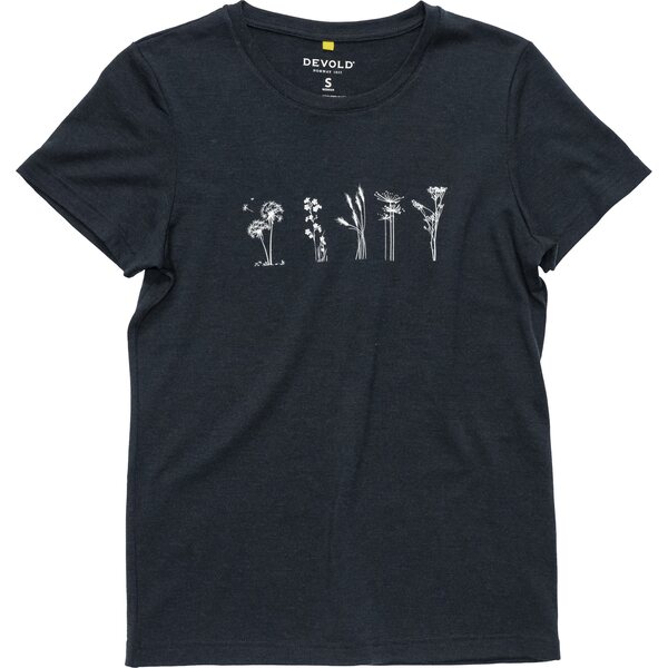 Devold Classic Flowers Tee Womens