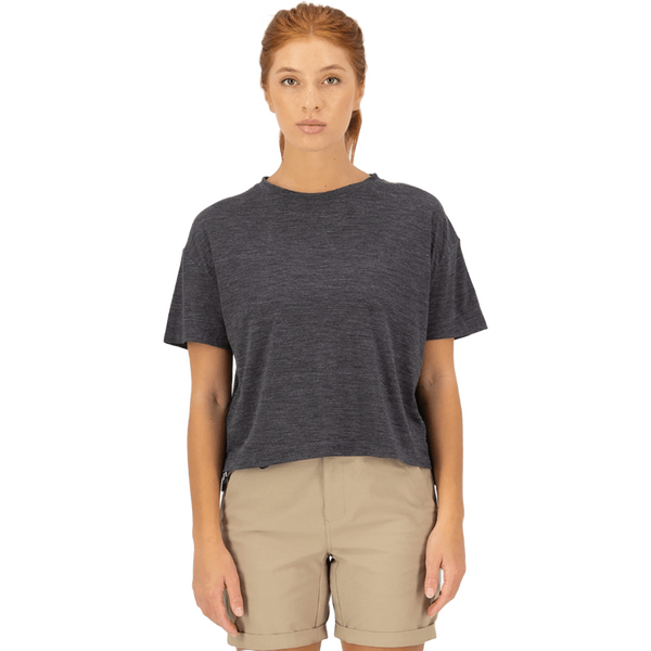 Mons Royale Zephyr Merino Tencel Boxy T-Shirt Womens