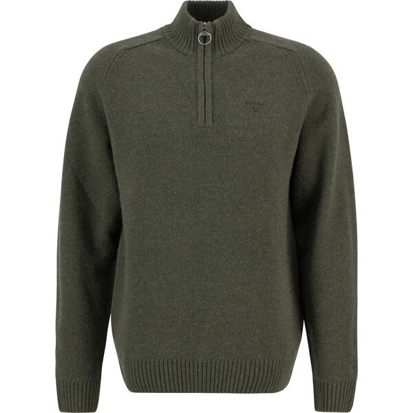 Barbour Grangetown Half Zip Knitted Jumper Mens