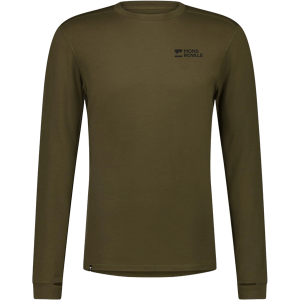 Mons Royale Cascade Merino Flex LS Mens