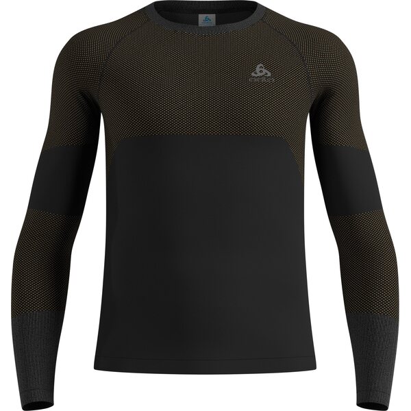Odlo Fundamentals Performance Warm BL Top Crew Neck Long Sleeve Mens