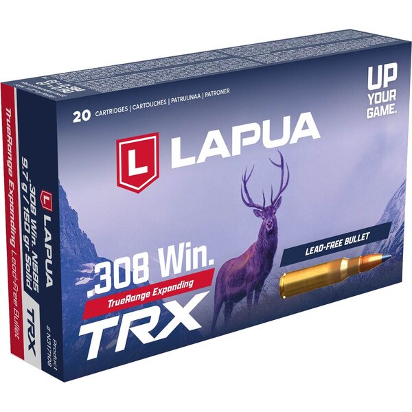 Lapua .308Win Solid TRX N585, 9,7g 20kpl