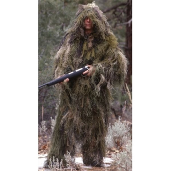 Rothco Ultra Light Ghillie Jacket & Pants, Woodland