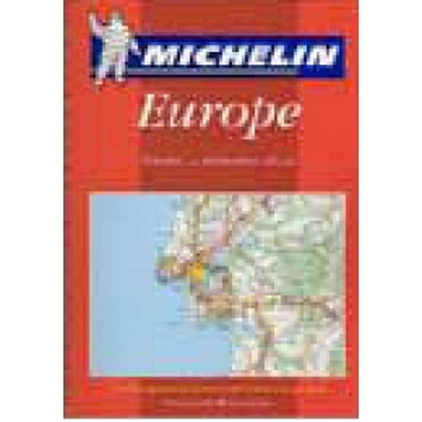 Eurooppa, tiekartasto, 1:1 milj./3 milj. , Michelin