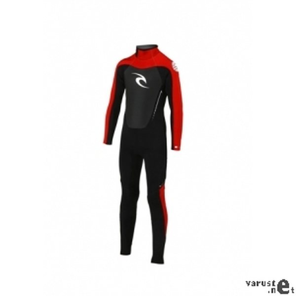 Rip Curl Classic 3/2 Steamer, red sleeves (W1639)