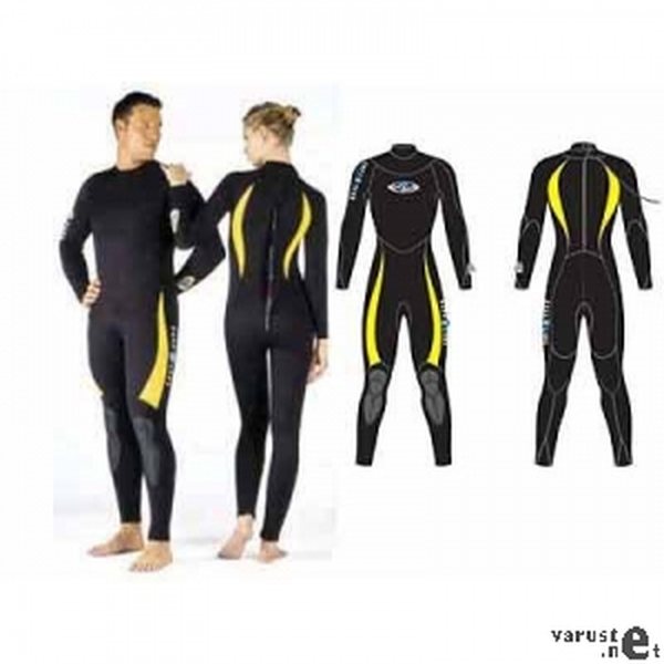 AquaLung Safaga Full Suit 7mm Women + 5.5mm jacket