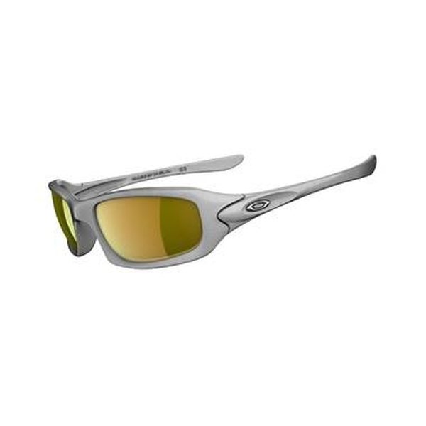 Oakley Fives, silver, fire iridium