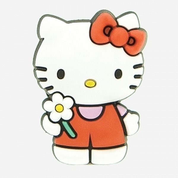 Jibbitz Hello Kitty with flower