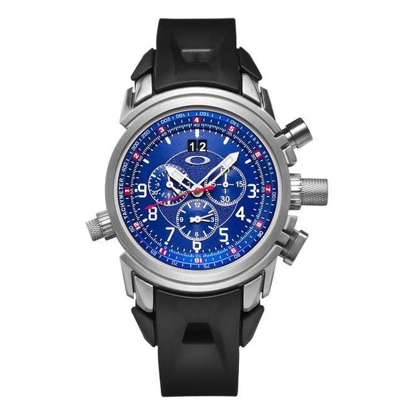 【モコ】Oakley 12 Gauge Oakley 12 Gauge Watch Brushed Case Black Dial Metal Band