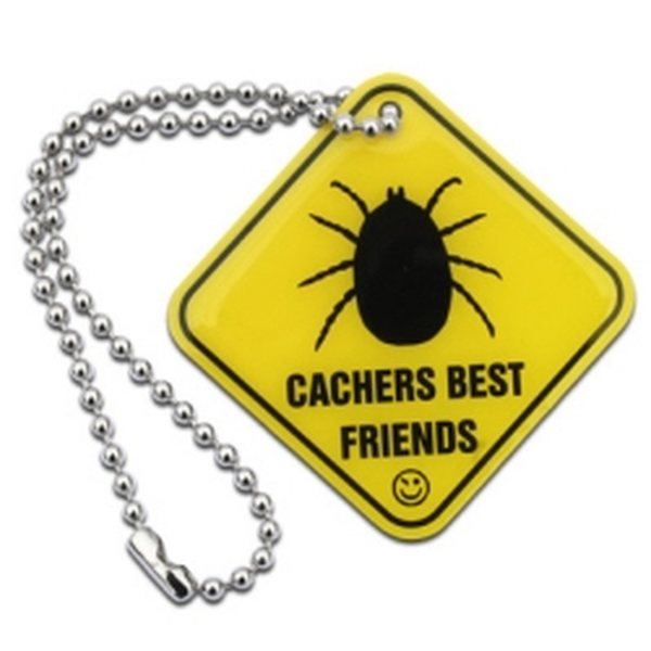 Groundspeak Cachers Best Friends - Tick Tag