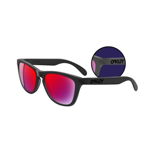 Oakley Frogskins, Collectors edition, Blacklight Black/Positive Red Iridium