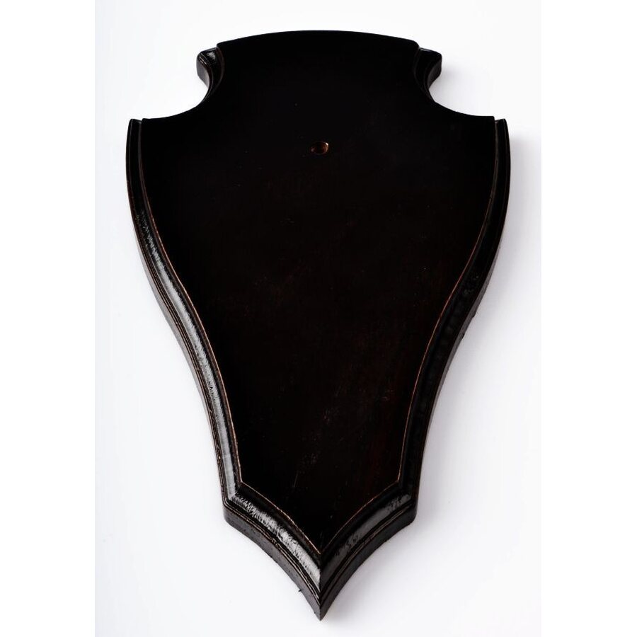 Buck Trophy plate 23x13cm, Dark