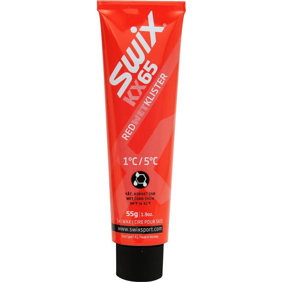 Swix KX65 Red Klister, 1C to 5C, 55g