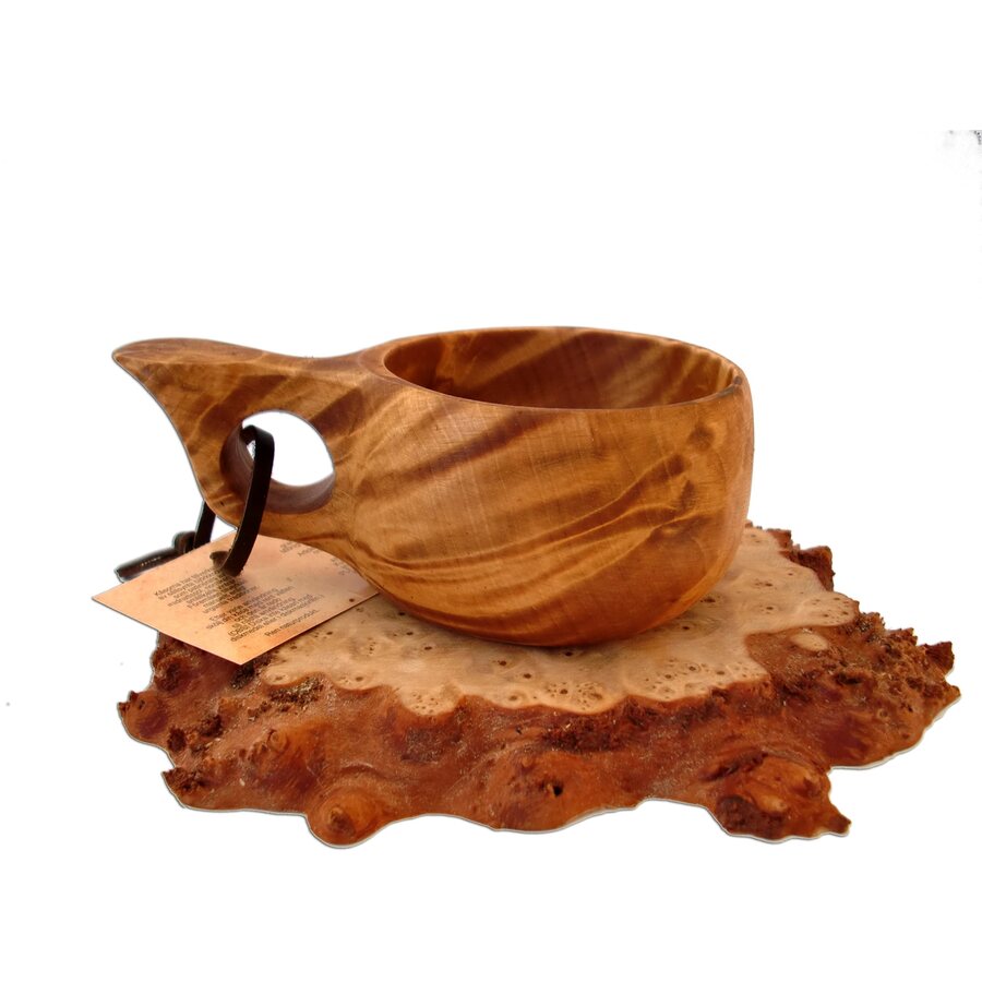 E. Koivumaa Big wooden cup, 1 hole