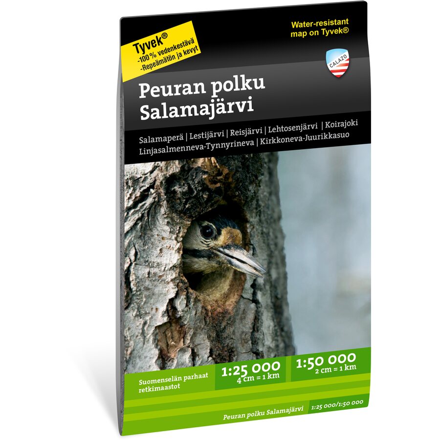 Calazo Peuran polku Salamajärvi 1:25 000 + 1:50 000, 2021