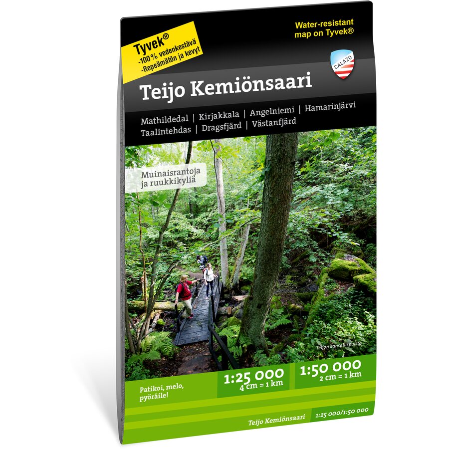 Calazo Teijo Kemiönsaari 1:25 000 + 1:50 000, 2020
