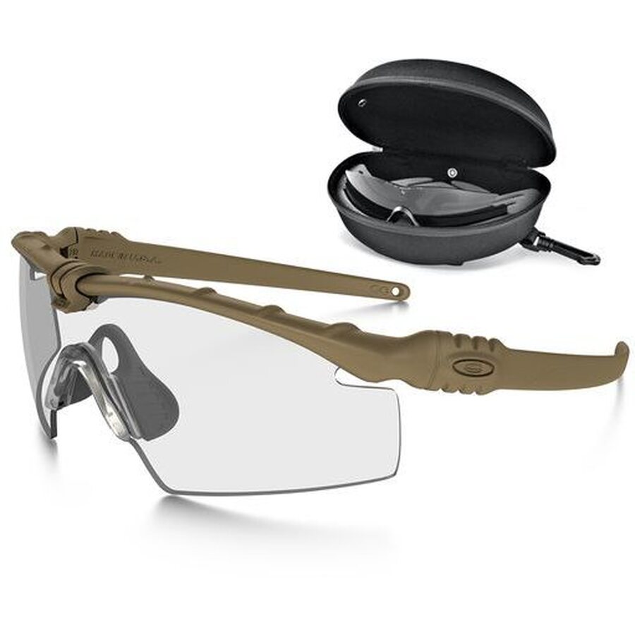 Oakley SI Ballistic M-Frame 3.0, Black, Clear & Gray