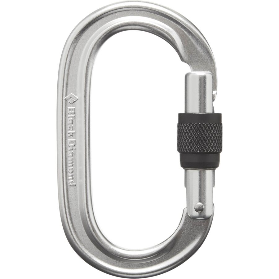 Black Diamond Oval Screwgate