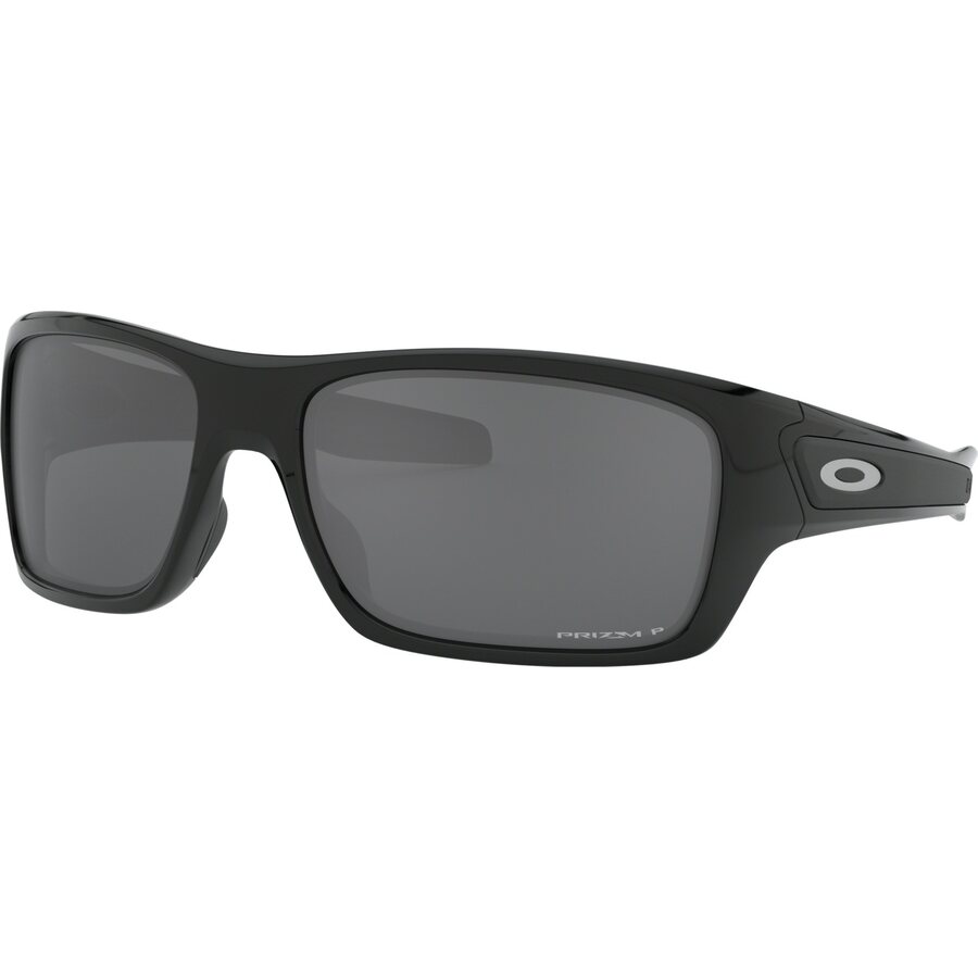 Oakley Turbine, Polished Black w/Prizm Black Polarized