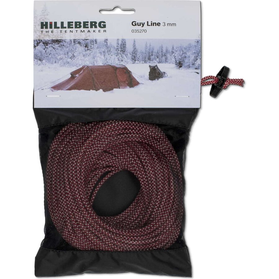 Hilleberg Guy line 3 mm 25 meters (Vectran/Polyester)