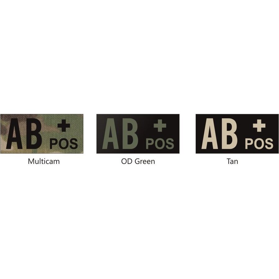 InfraredID IR Blood type patch