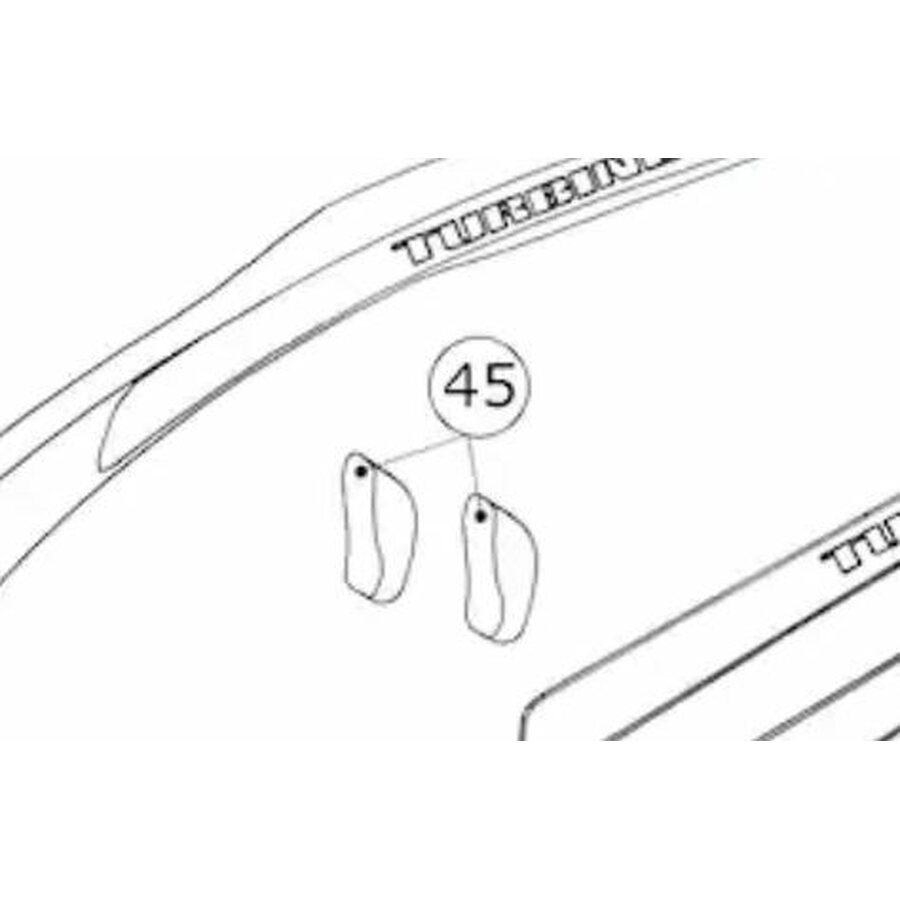 Oakley Turbine Nosepad Kit