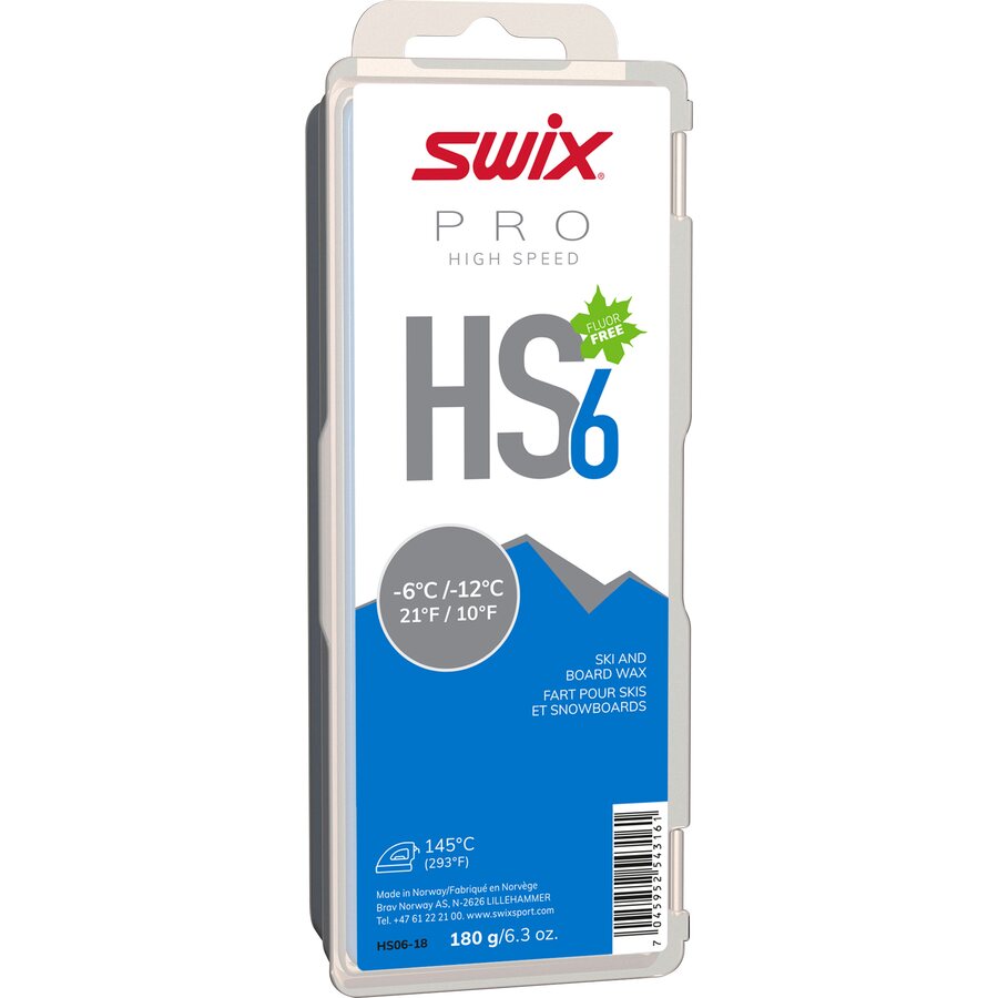 Swix HS6 Blue -6°C/-12°C, 180g