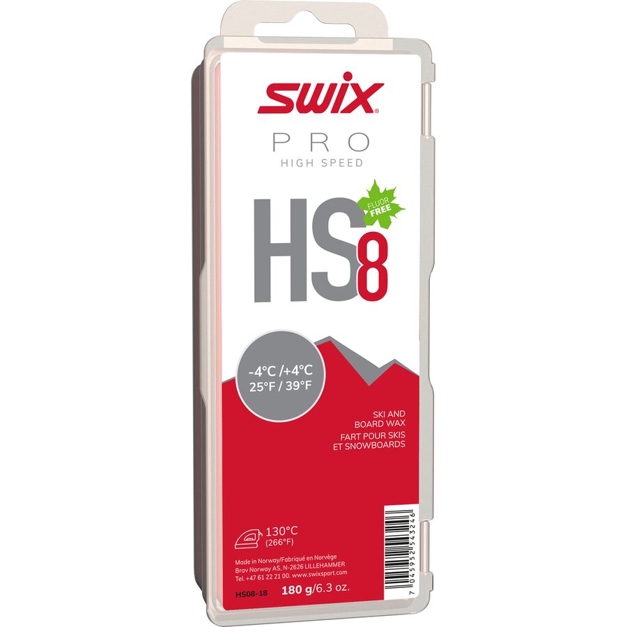 Swix HS8 Red -4°C/+4°C, 180g