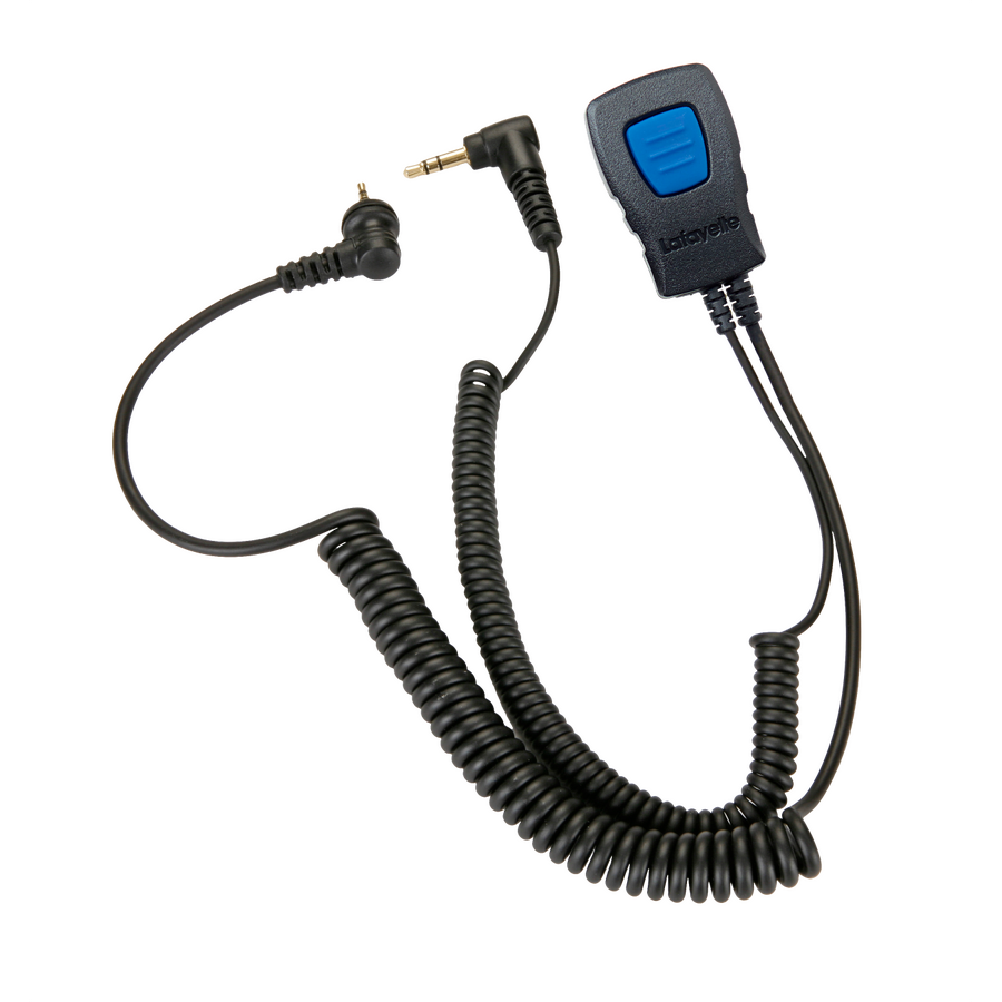 Lafayette Link cable with microphone and PTT-switch to Sordin (6524)