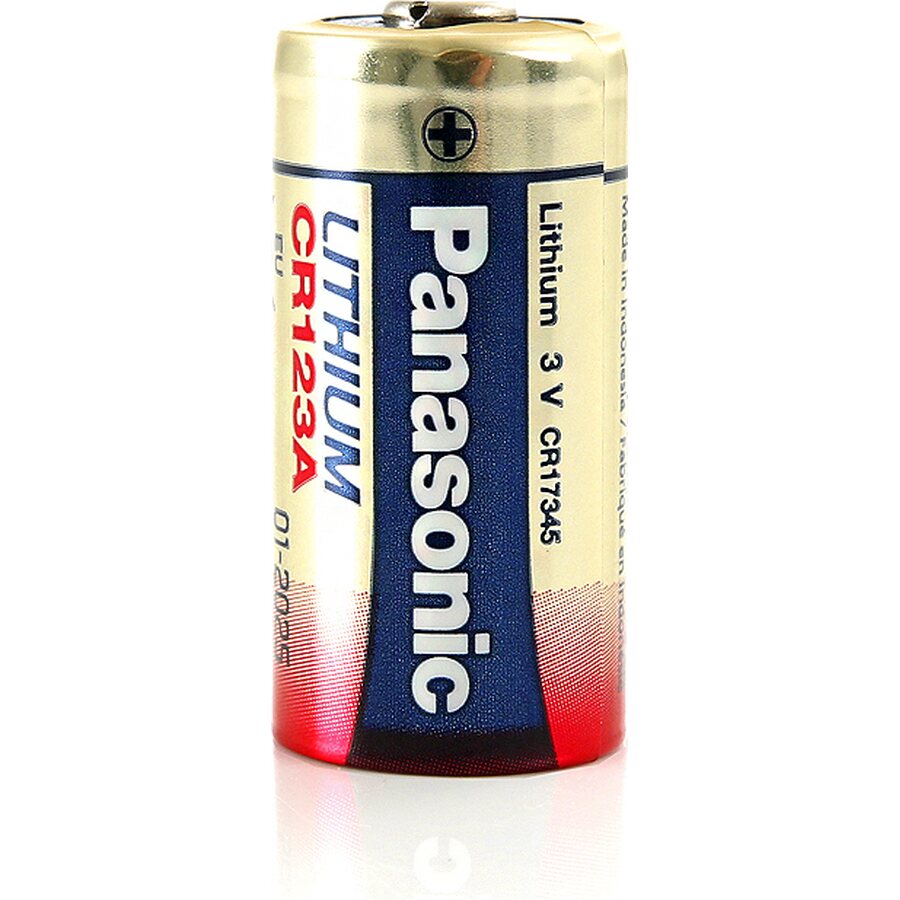 CR123A-paristo Panasonic 3.0V, 1500 mAh