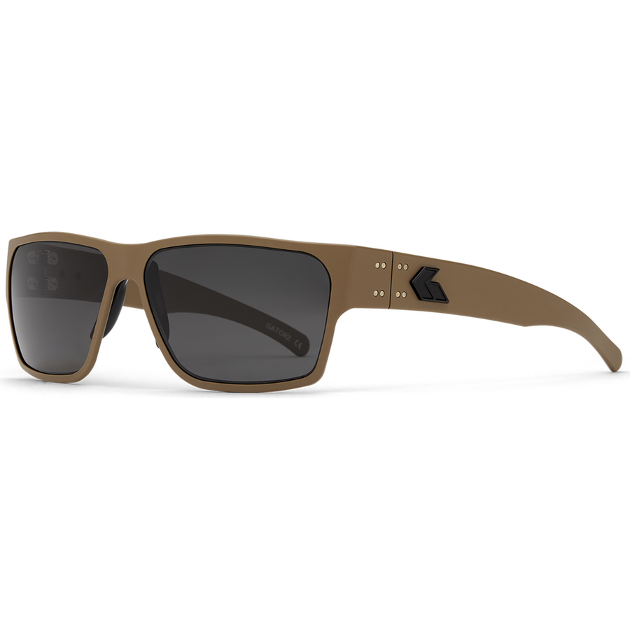 Gatorz Delta Cerakote Tan with Smoked Polarized Lens