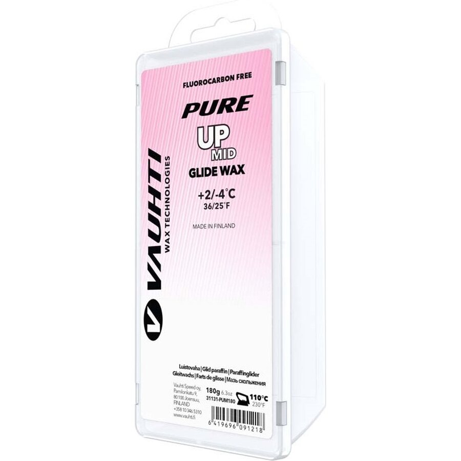 Vauhti Pure Up Mid Glide Wax +2...-4°C / 180g