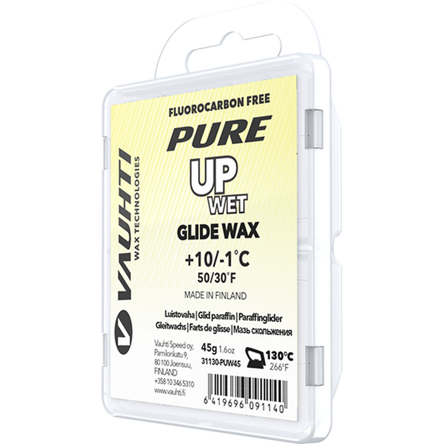 Vauhti Pure Up Wet Glide Wax +10°C...-1°C / 45g