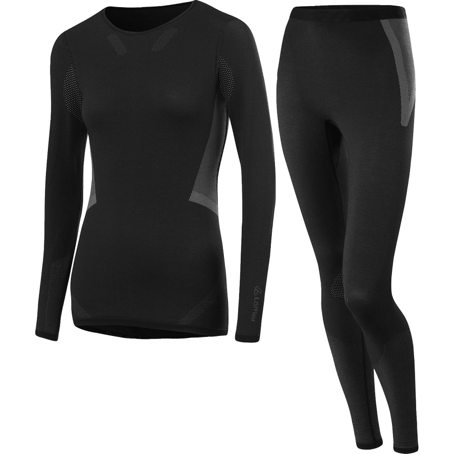 Löffler Set Long Transtex Warm Hybrid Women