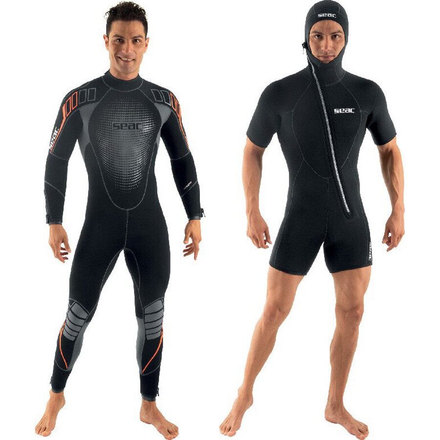 Seacsub Komoda Flex 5mm + Vest Flex Evo 5mm Mens