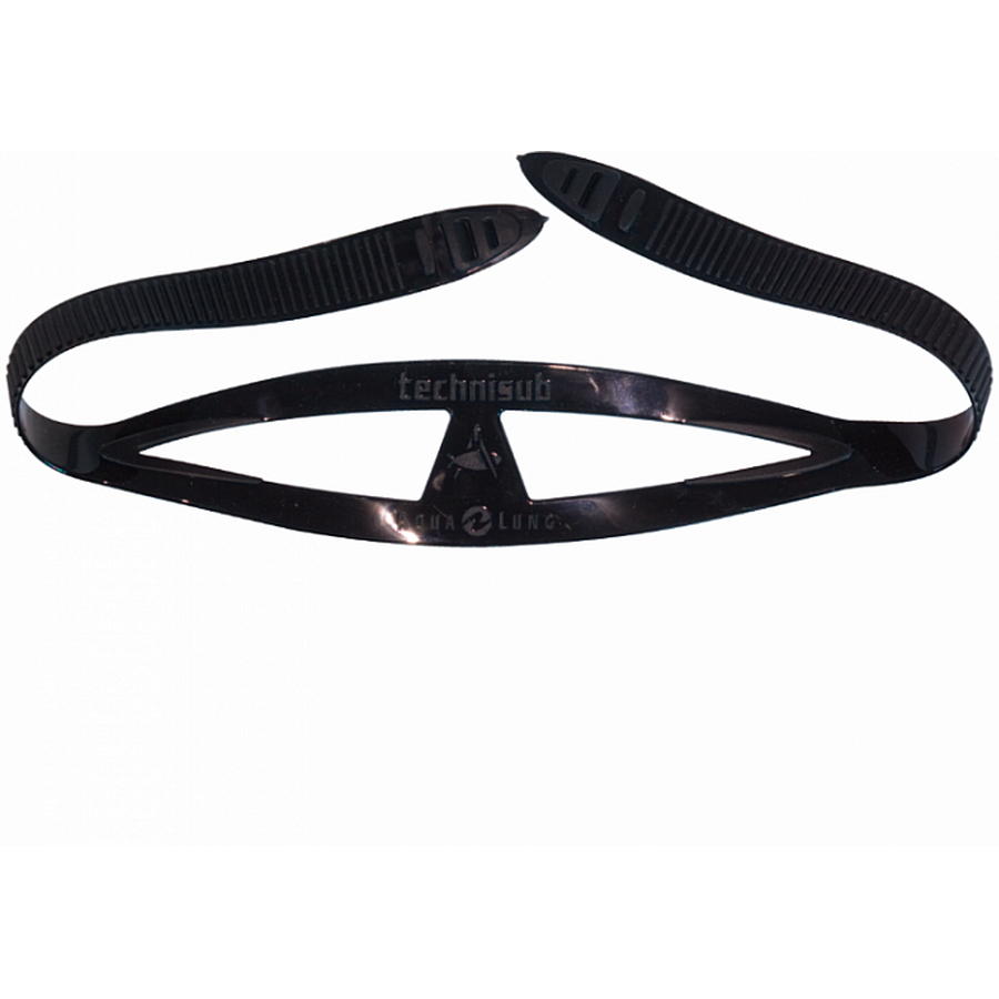 AquaLung Black Silicone Strap