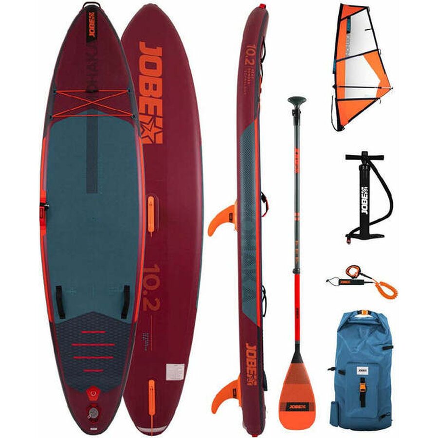 Jobe Mohaka 10.2 Windsurf SUP + Mohaka SUP Sail 3.5m2 Package