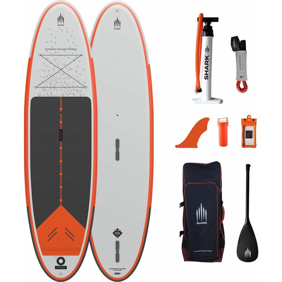Shark SUP 11' x 34" x 6" Windsurf Package