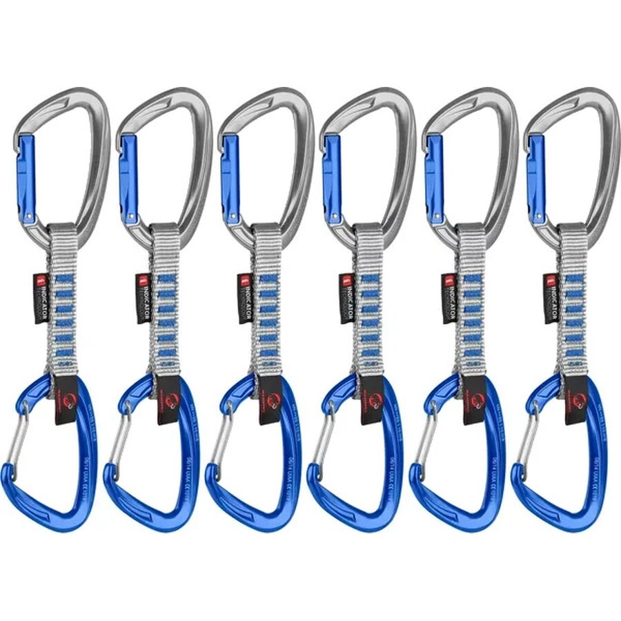 Mammut Crag Keylock Wire Indicator 6-Pack Quickdraws