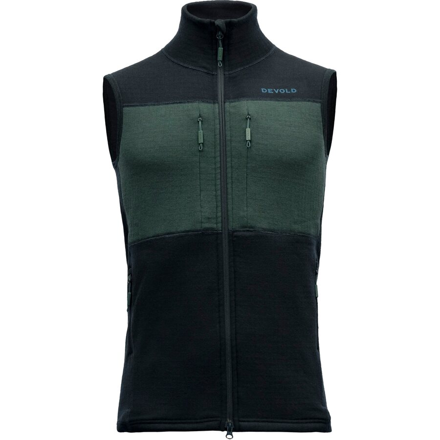 Devold Egga Grid Merino Vest Mens