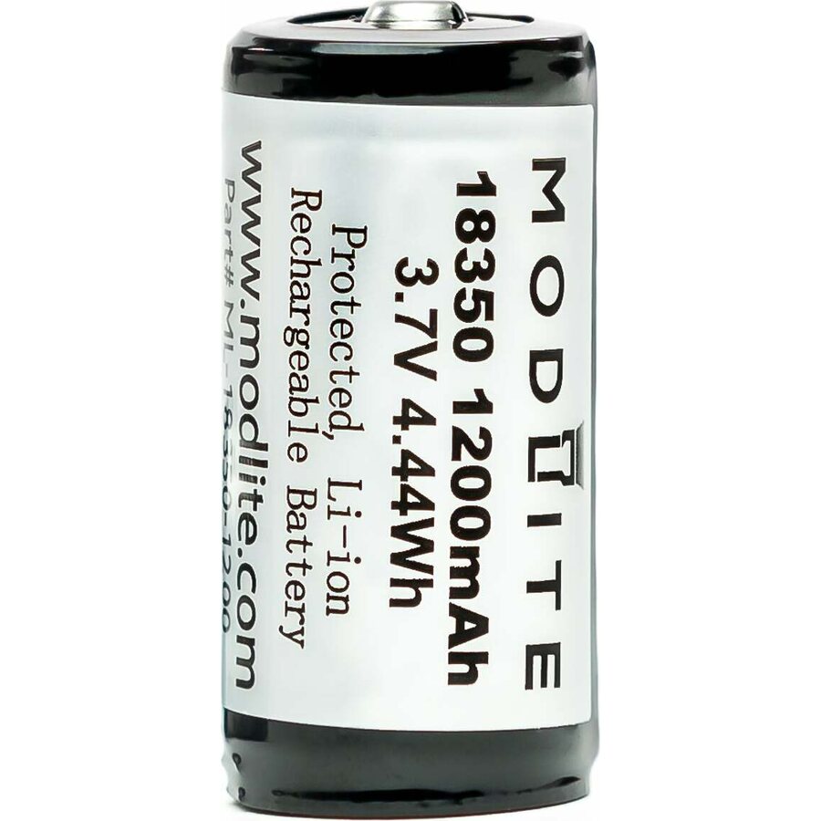 Modlite Modlite 18350 1200mAh Battery 2pk