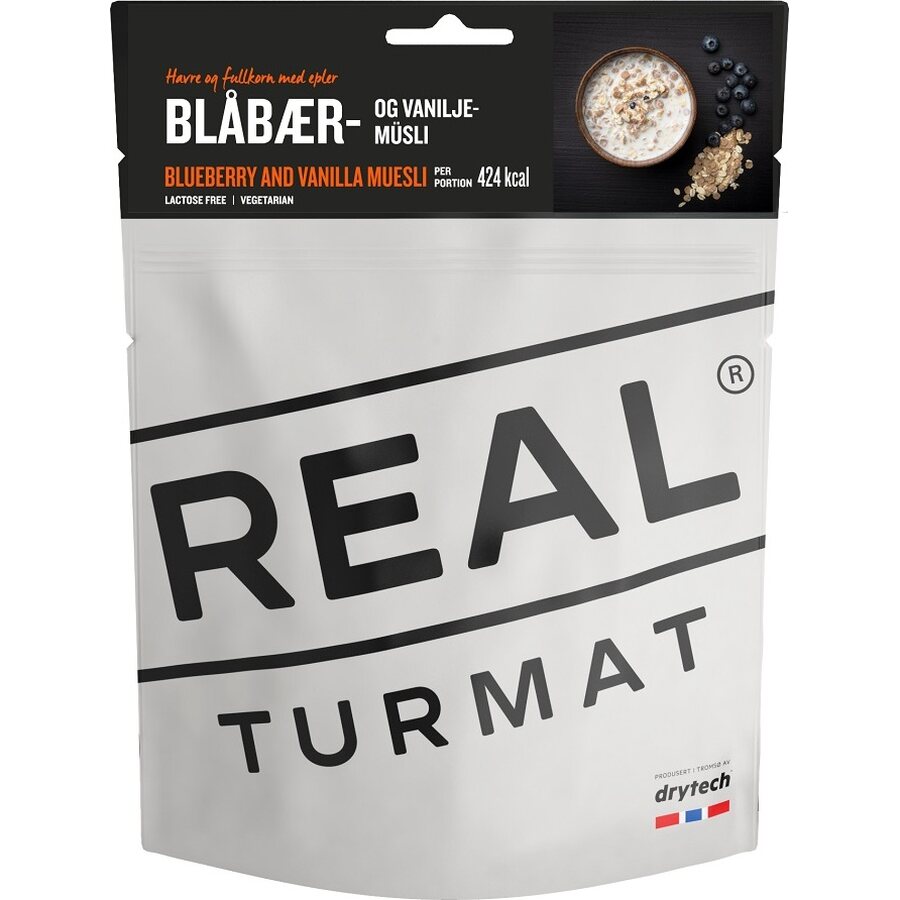 Real Turmat Blueberry and Vanilla Muesli