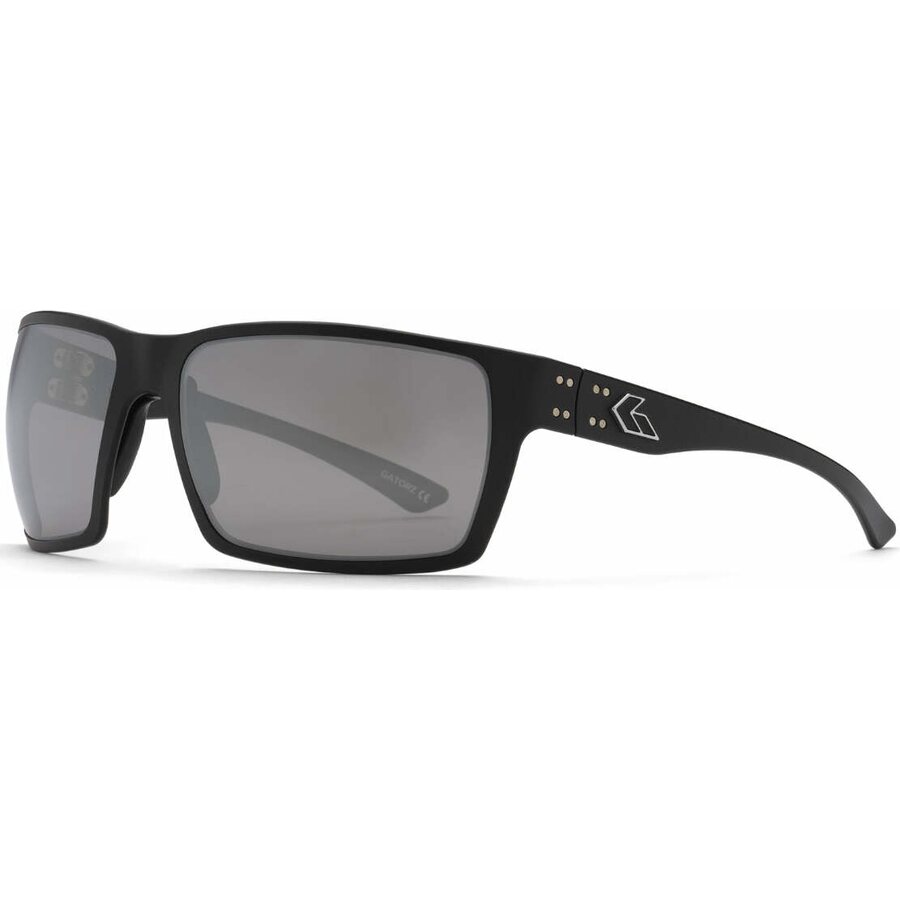 Gatorz Marauder Cerakote black with smoked polarized w/ silver mirror