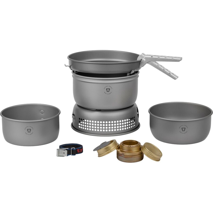 Trangia Stove 25-1 HA, 2 saucepans and frypan (Hard Anodized aluminium)