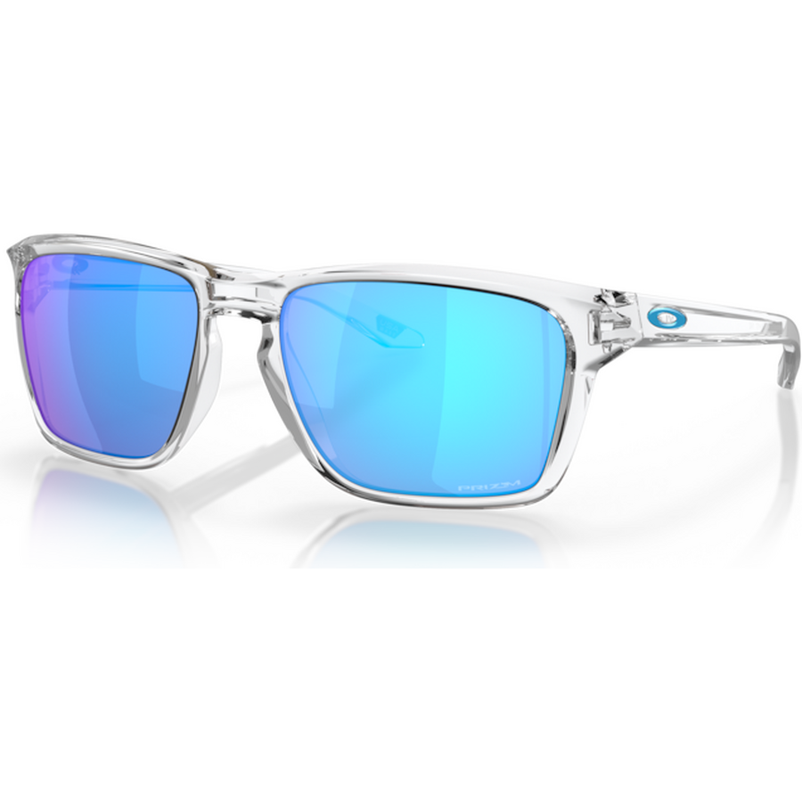 Oakley Sylas, Polished Clear w/ Prizm Sapphire