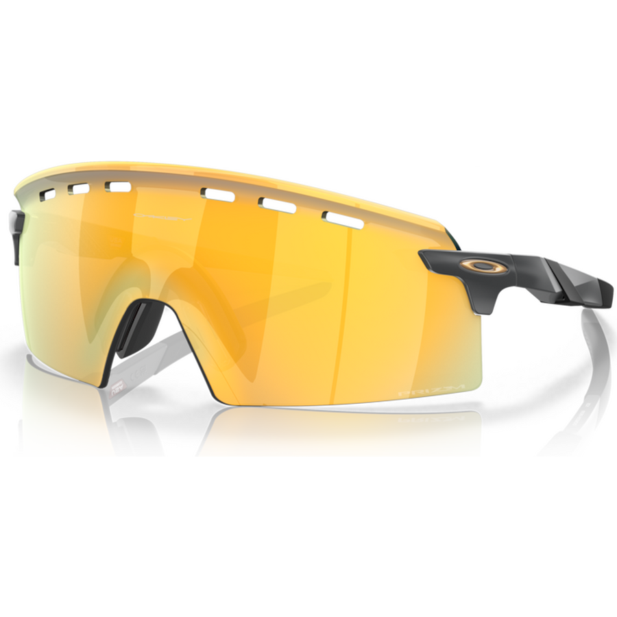Oakley Encoder Strike Vented, Matte Carbon w/ Prizm 24k