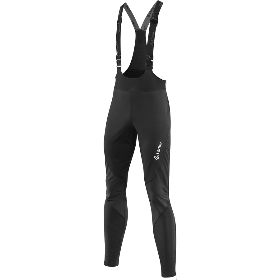 Löffler Warm-Up Bib Tights Windstopper Warm Mens