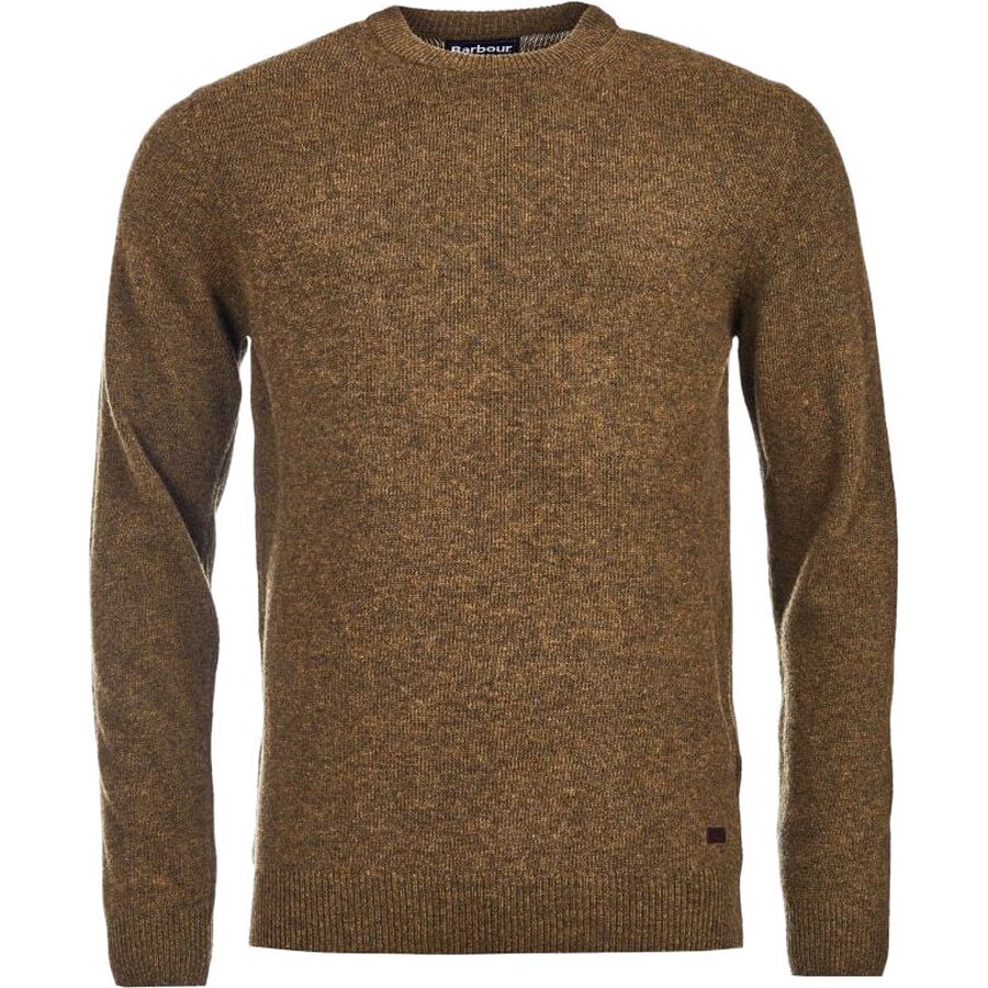 Barbour Essential Patch Crew Neck Sweater Mens