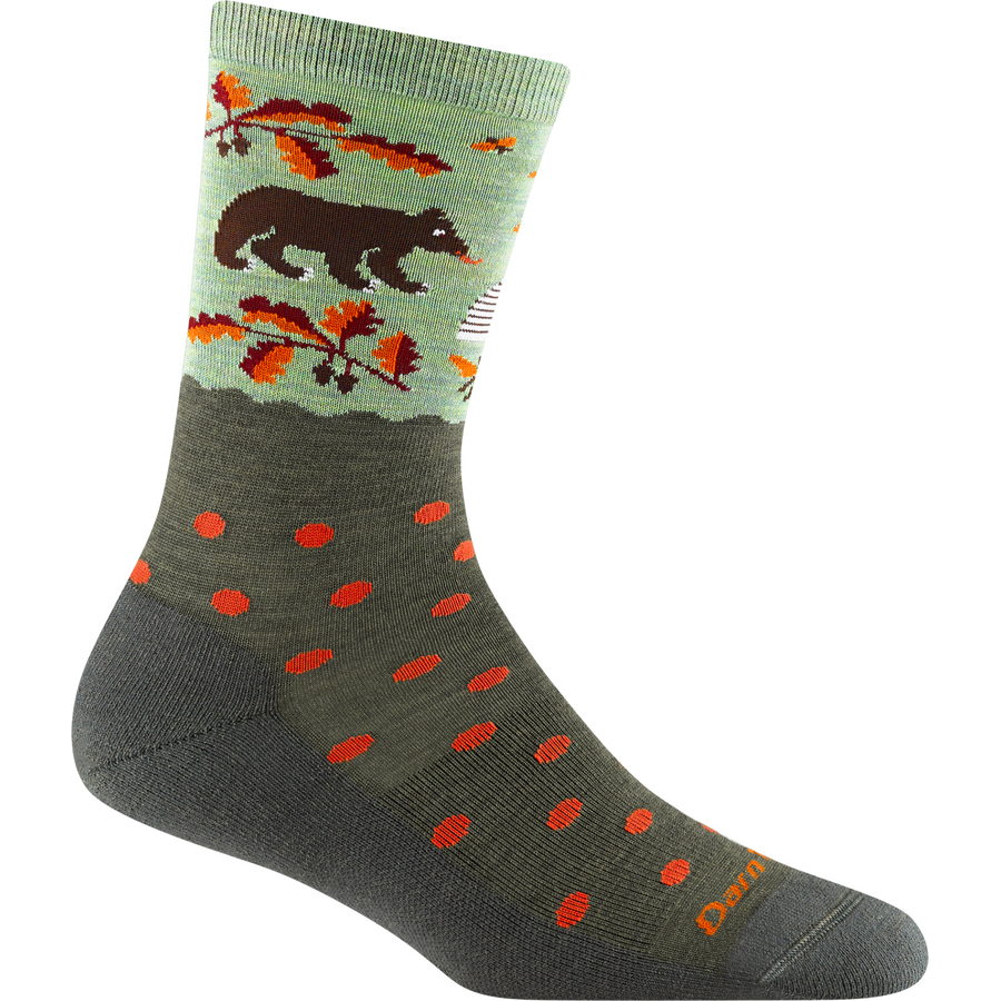 Darn Tough Wild Life Crew Lightweight with Cushion Merino Womens