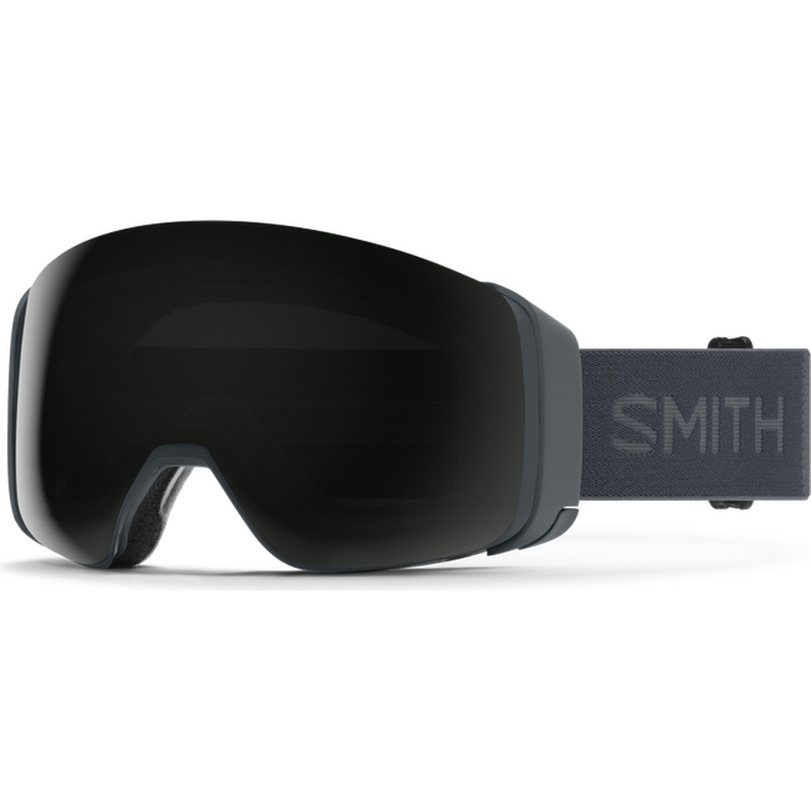 Smith 4D Mag, Slate w/ Chromapop Sun Black + Chromapop Storm Blue Sensor Mirror